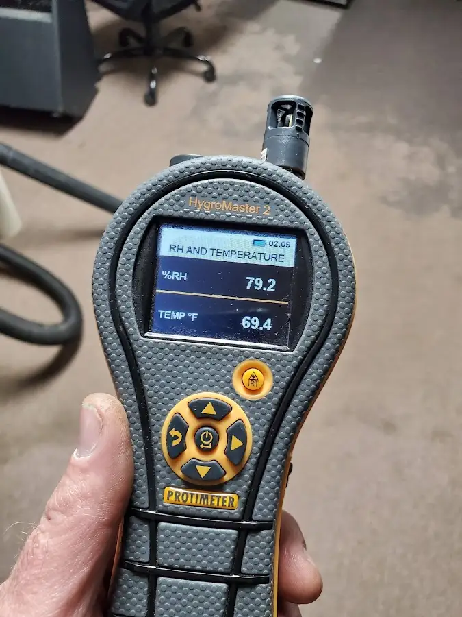 Moisture meter humidity assessment for Mold Remediation & Removal in Lackawaxen